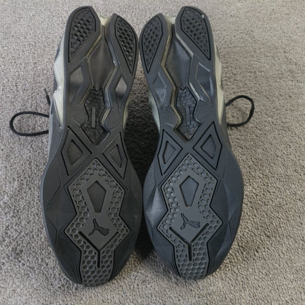 Puma LQDCELL Origin Mens Size 12 Running Shoes Low Top Black Asphalt - Picture 3 of 9